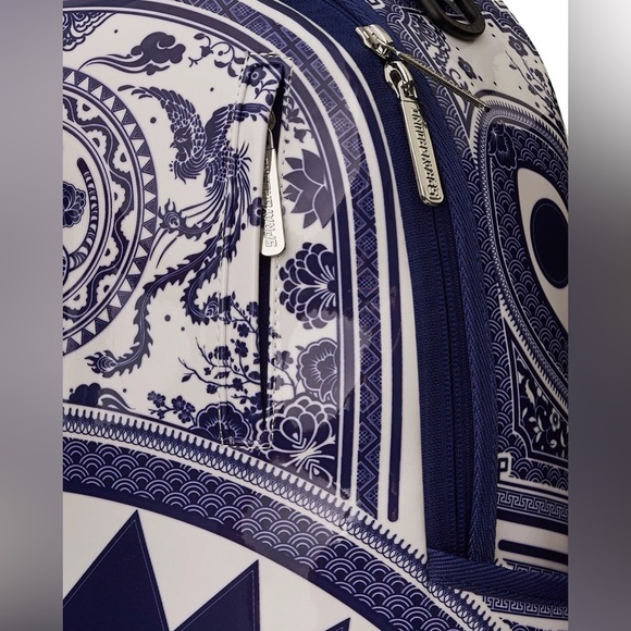 SPRAYGROUND Porcelain Tiger Phoenix Shark Backpack - SOLD OUT FOREVER - Picture 3 of 15